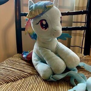 2014 Hasbro Rainbow Dash Plush Backpack